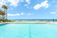 Oceanfront Spacious Ground Floor Ocean Pointe Villas
