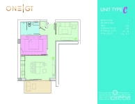 One|gt Residences - Unit 1004