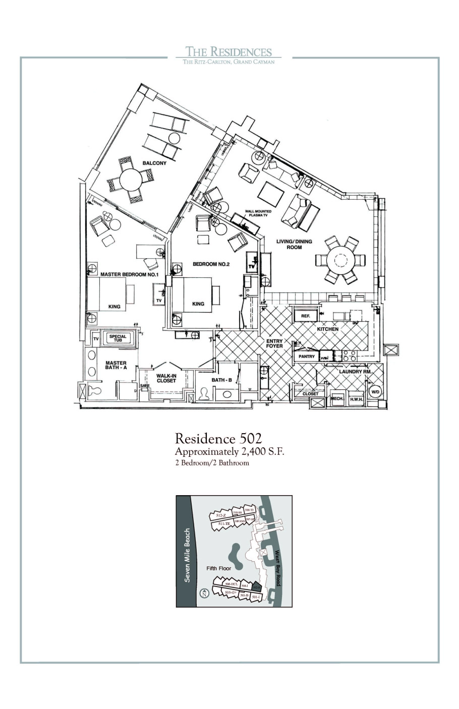 Ritz-carlton Private Residence 502