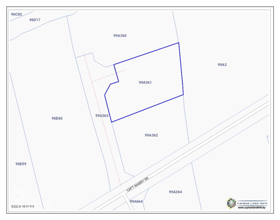 Brac Land .26 Acre With 30ft Vehicle Access Registered/ Electricity On Road
