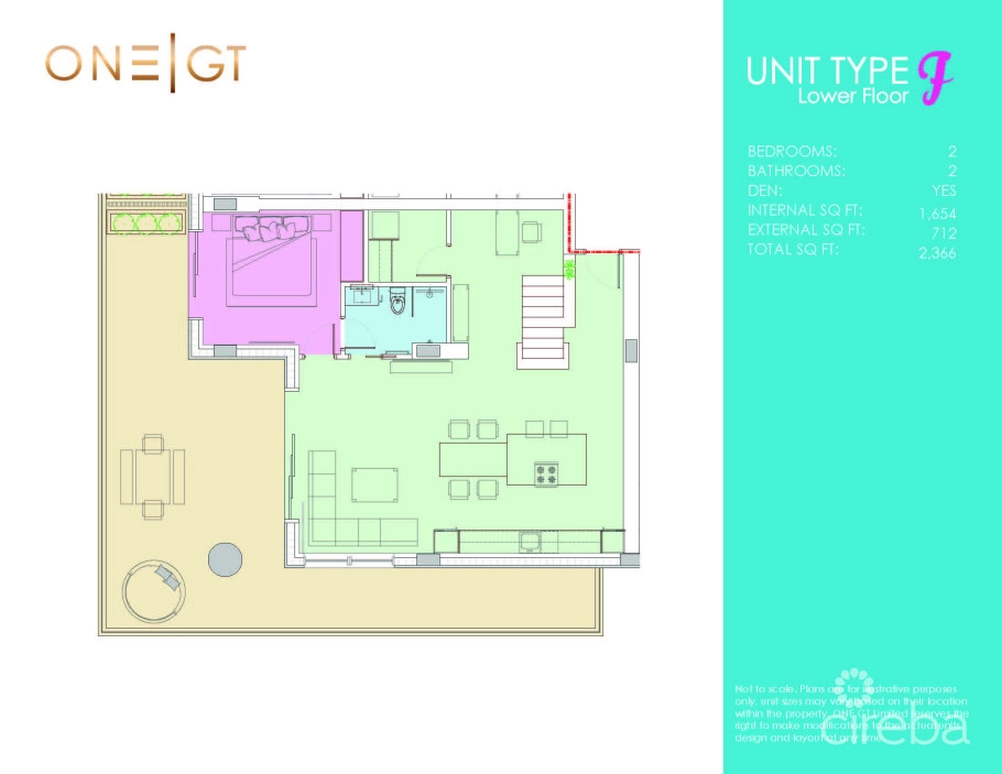 One|gt Residences - Unit 902