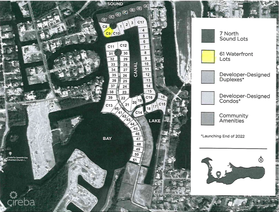 Auburn Bay, Large Canal Front Lot C9