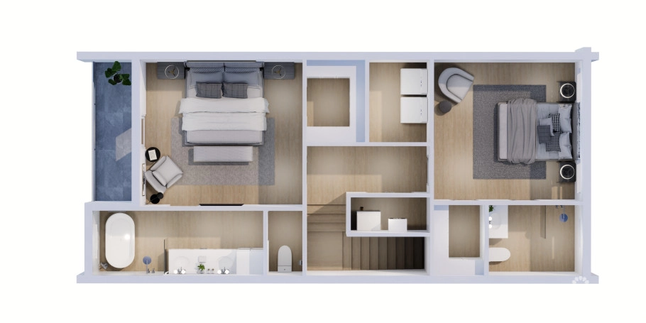 Lavania Court - Gated - Large 2 Bed 2 Bath Townhomes