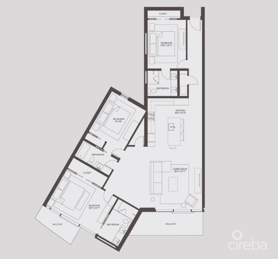 Point West Penthouse #24 - Three Bed Ocean View