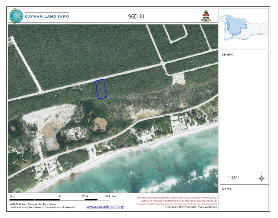 Brac Bluff Edge  Land  .70 Acre