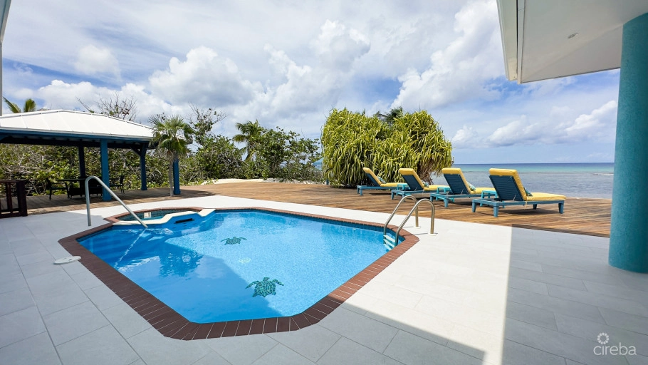 Little Cayman Beachfront Home With Pool