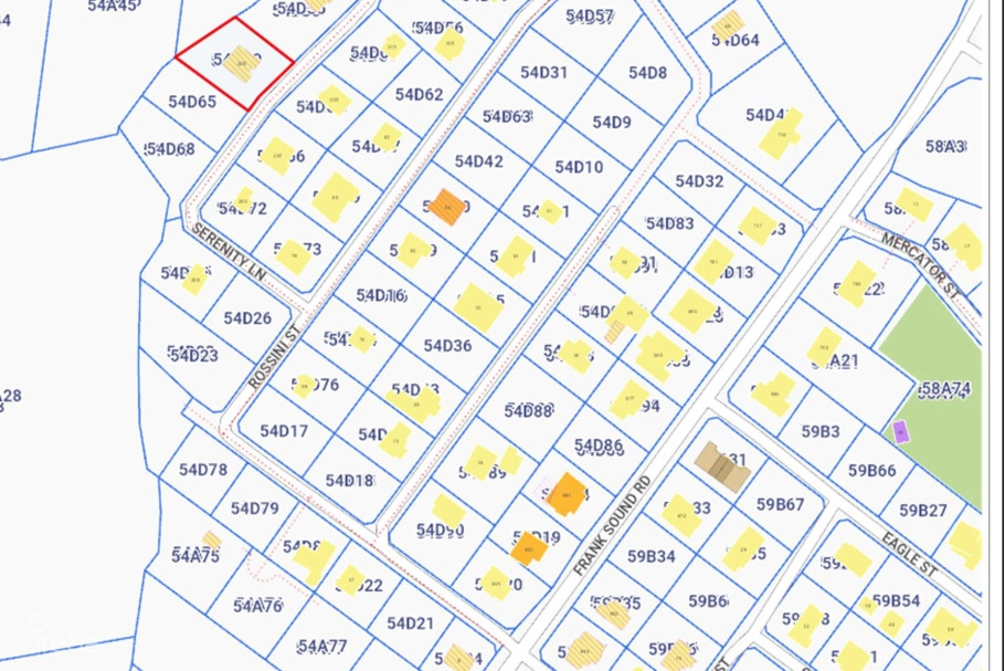 Oversized House Lot, Serenity Lane, Frank Sound Road