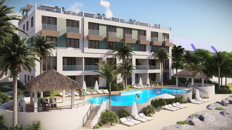 Waves 1, Oceanfront End Unit
