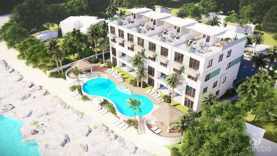Waves 1, Oceanfront End Unit