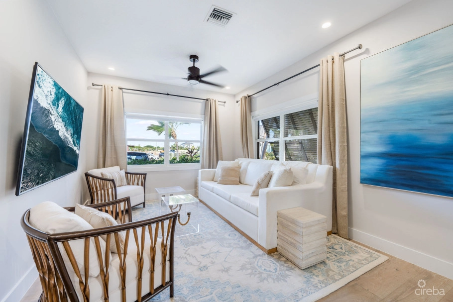 Fully Renovated 4-bed Canal Front Home With Den & Dock | The Shores