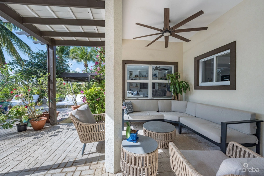 Fully Renovated 4-bed Canal Front Home With Den & Dock | The Shores