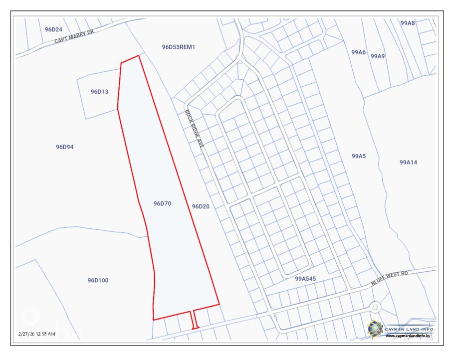 Brac Bluff Land  18.8 Acres-prime Investment Property