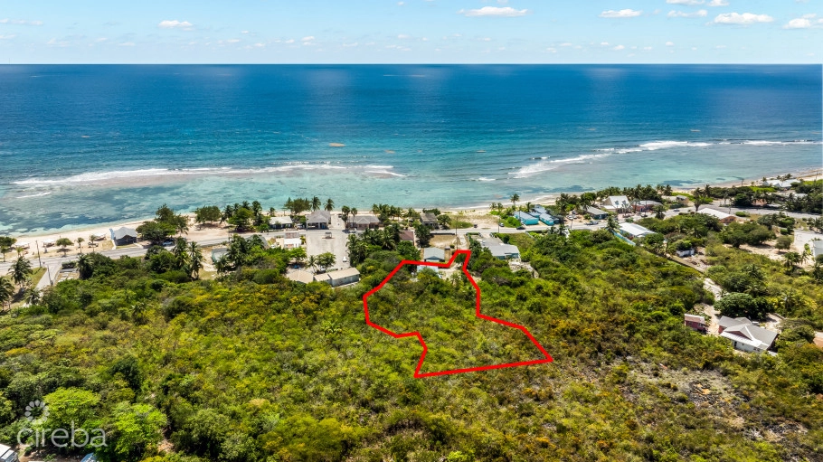 Expansive 0.89 Acre Medium Density Site With Sea Views | Bodden Town