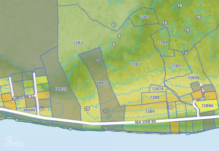 Prime 5-acre Elevated Development Site With Ocean Frontage - High Rock, East End