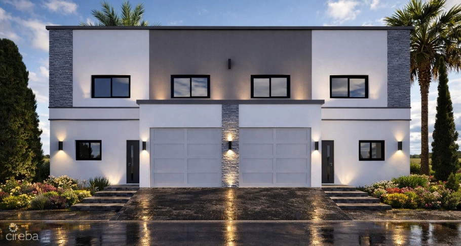 Duplex Lot With Plans In The Brand New - New Town Development