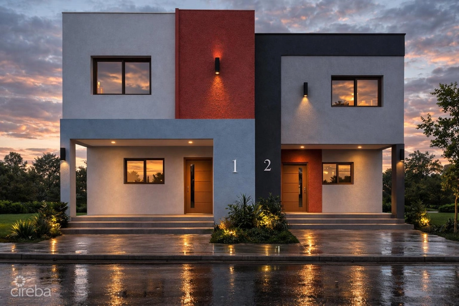 Duplex Lot With Plans In The Brand New - New Town Development