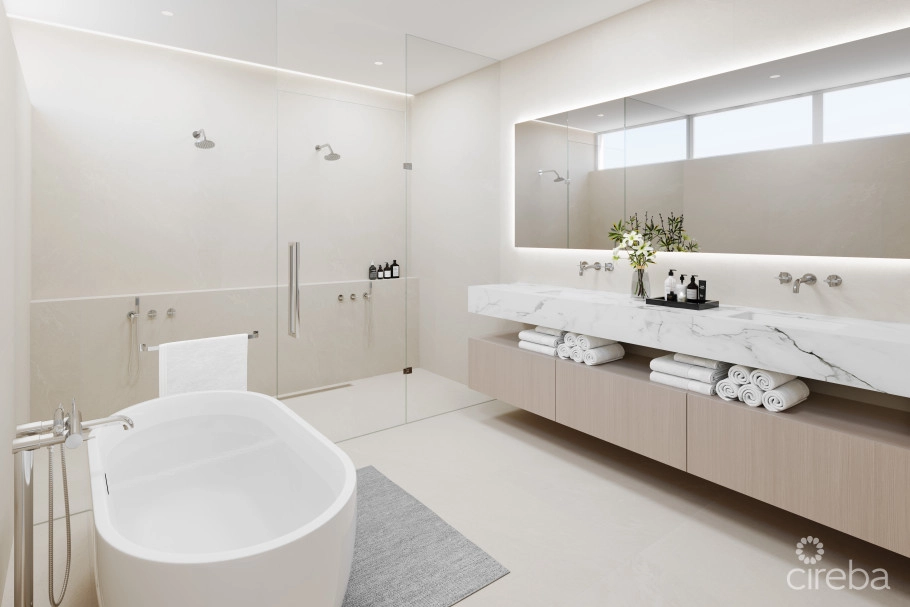 Lacovia North Building | Unit N6b | 3-bedroom + Family Room Residence