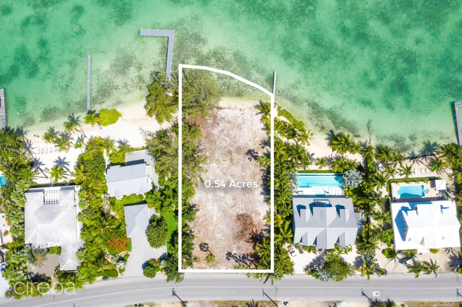 Water Cay Road 0.54 Acres, Oceanfront Land