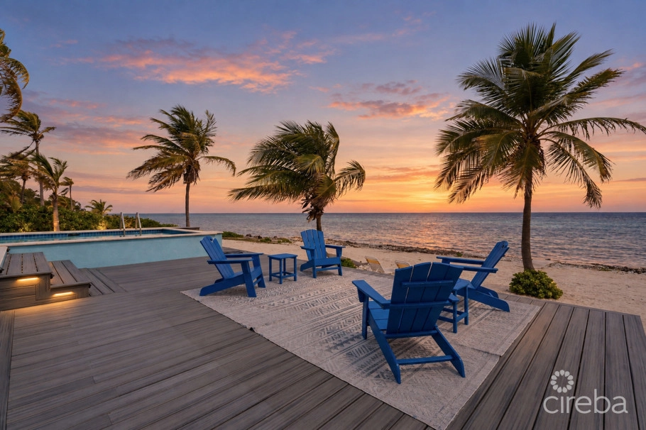No Big Ting, Rum Point Beach Home