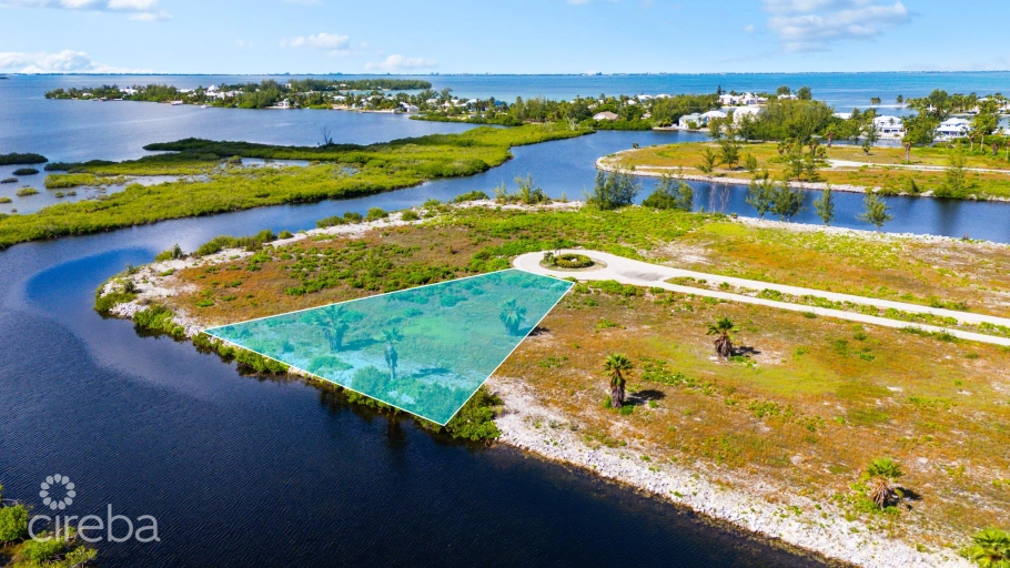 Peaceful Rum Point Canal Front Lot