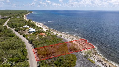 .78 ACRES OCEAN FRONT LAND - CAYMAN BRAC SOUTH SIDE - INCREDIBLE VALUE