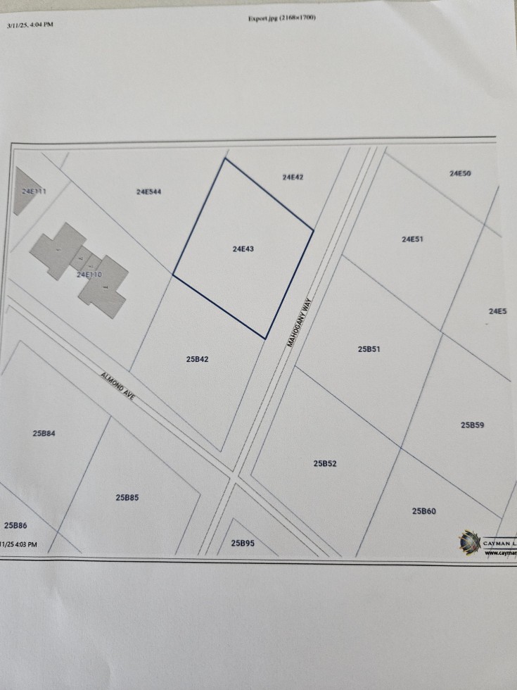 MAHOGANY WAY LOT