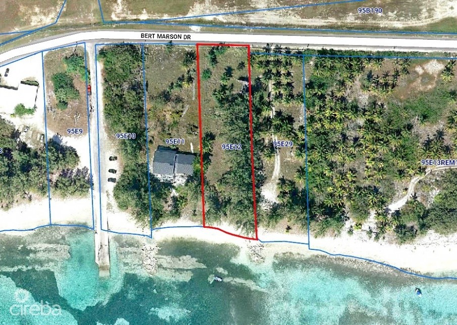 BEACHFRONT LAND - CAYMAN BRAC SOUTH SIDE 0.79 ACRES - Image 1