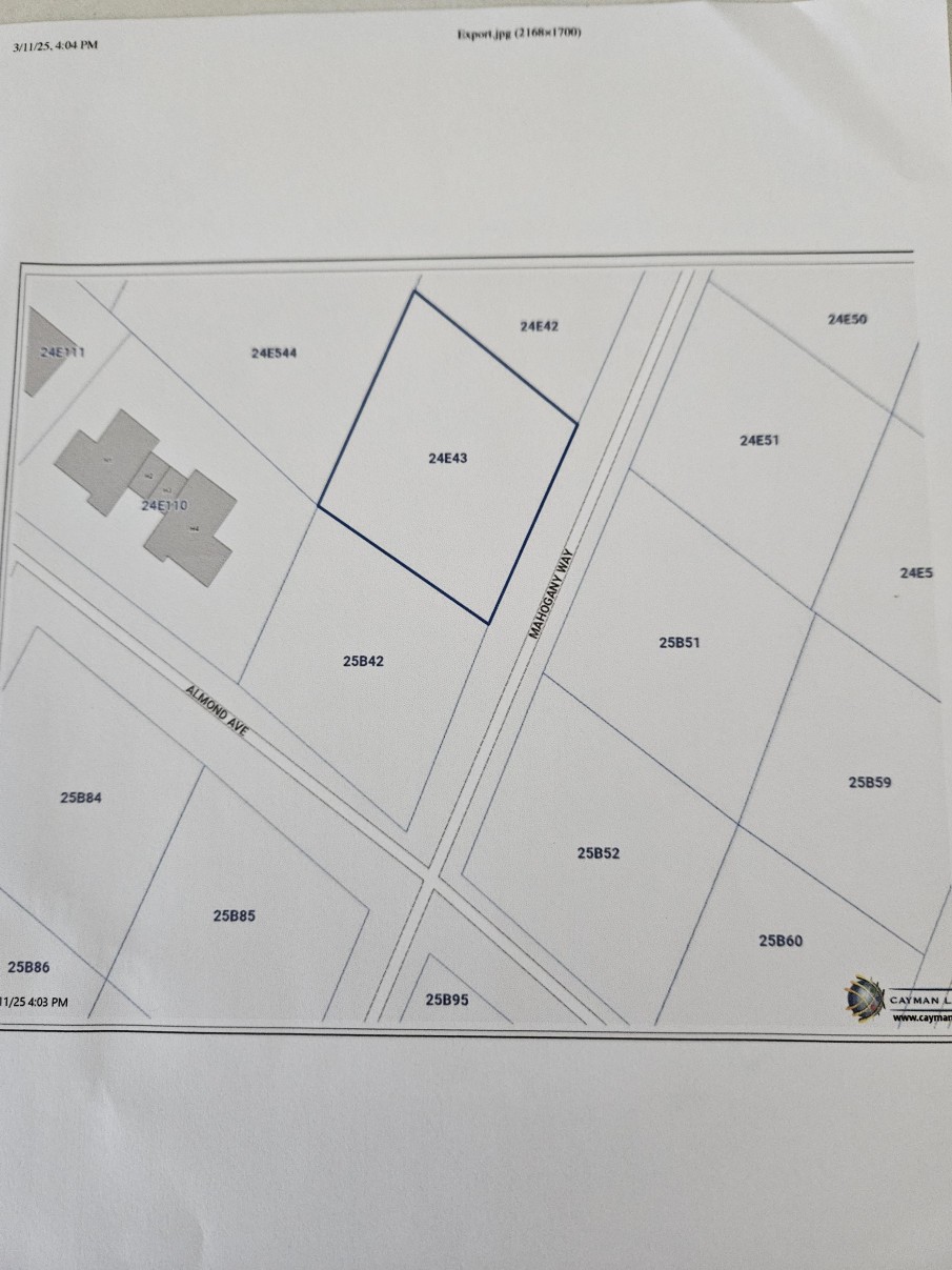 MAHOGANY WAY LOT