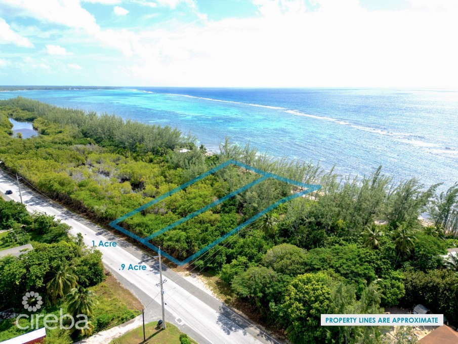 PEACEFUL SANDY BEACHFRONT  .9 PARCEL- GRAND CAYMAN - Image 1