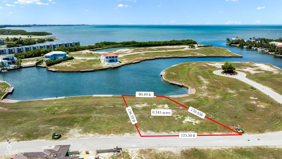 PRIME CANALFRONT LOT | HARBOUR REACH - Image 1