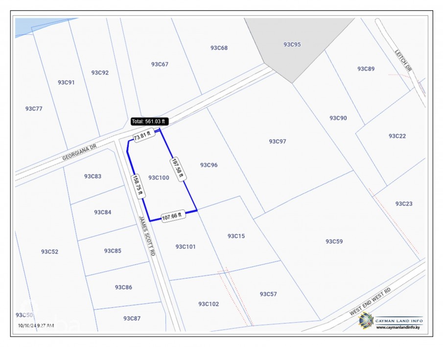 PRIME WEST END CAYMAN BRAC LAND PARCEL 100 - Image 1