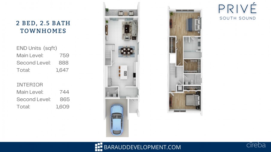PRIVE PHASE 1 2 BED 2.5BATH, POOL VIEW - Image 15