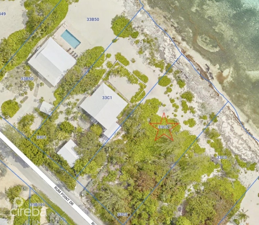 RUM POINT BEACHFRONT LOT W/CORAL REEF STEPS AWAY - Image 3