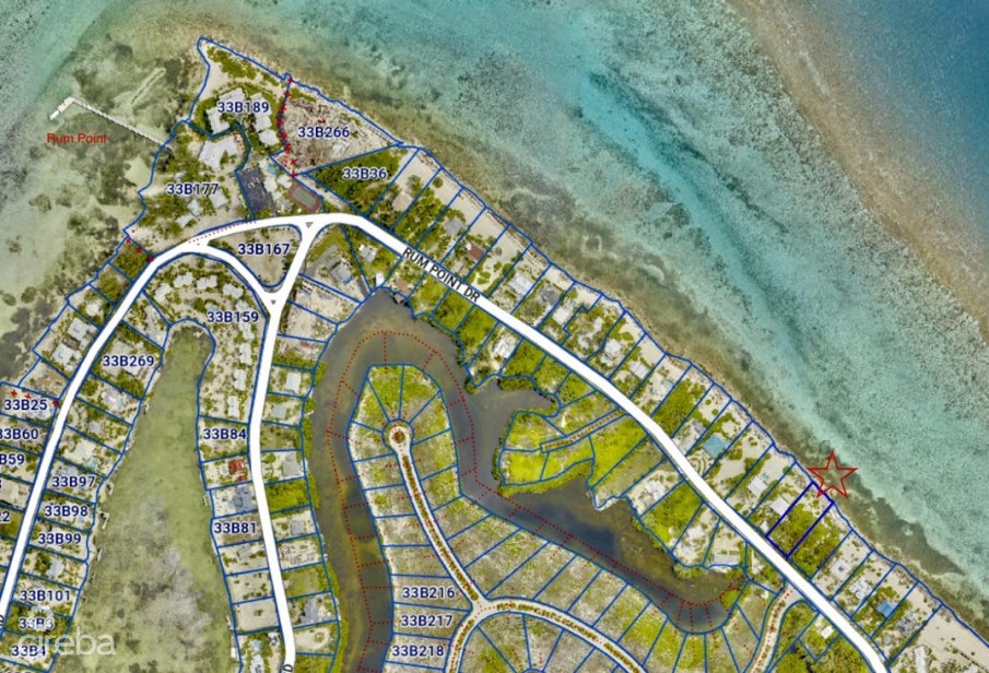 RUM POINT BEACHFRONT LOT W/CORAL REEF STEPS AWAY - Image 1