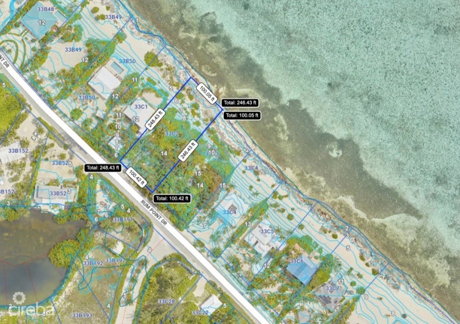 RUM POINT BEACHFRONT LOT W/CORAL REEF STEPS AWAY - Image 2