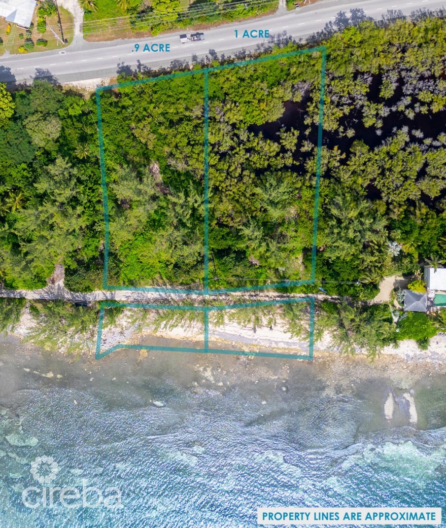 TRANQUIL BEACHFRONT ACRE PARCEL- REEF PROTECTED WITH WHITE SAND - Image 8