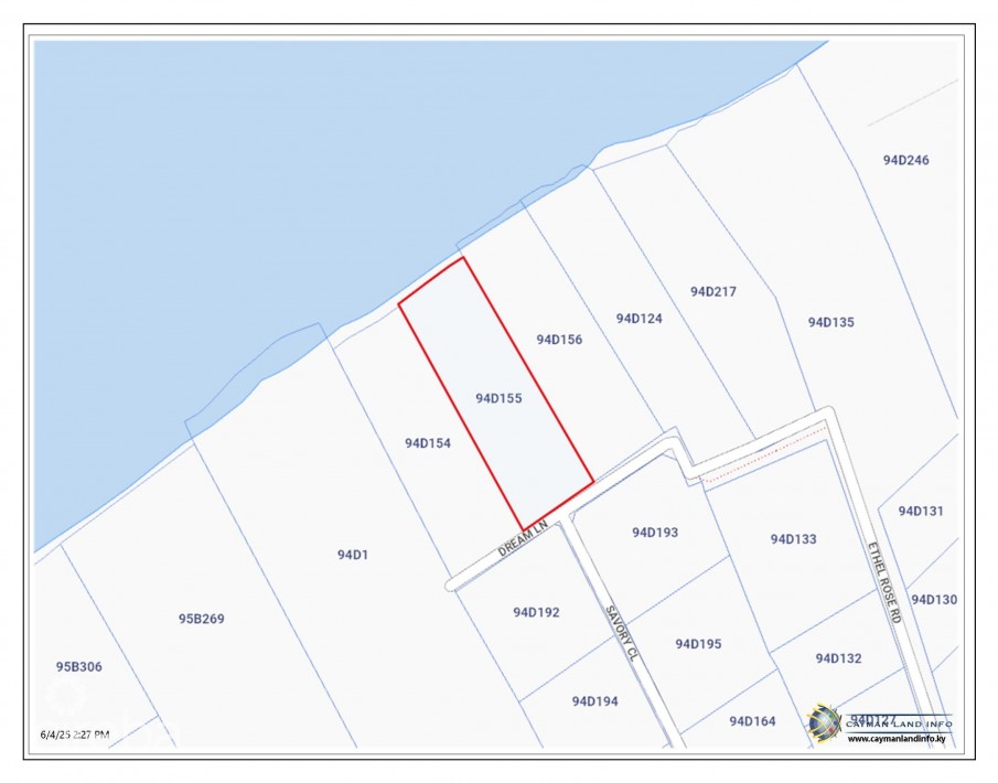 WATERFRONT LOT ON DREAM LANE – CAYMAN BRAC W APPROVED HOUSE PLANS - Image 2